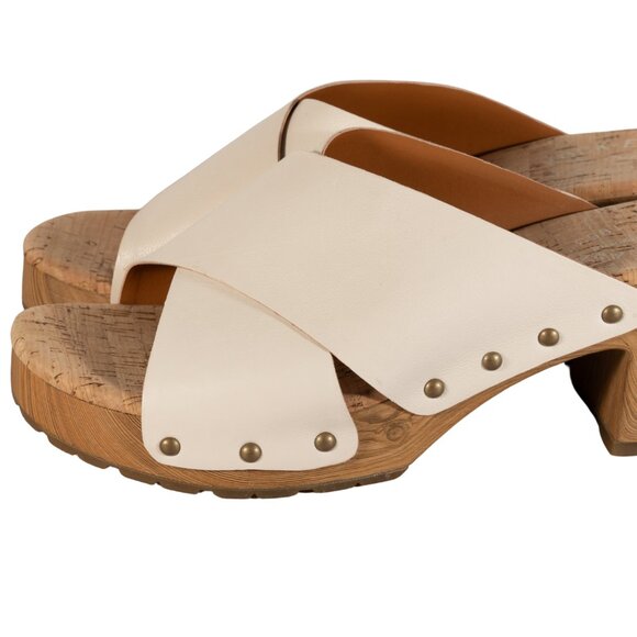 Kork-Ease Women's Tatum Leather 2-3/4" Heel Winter White, 10M US - Picture 12 of 13